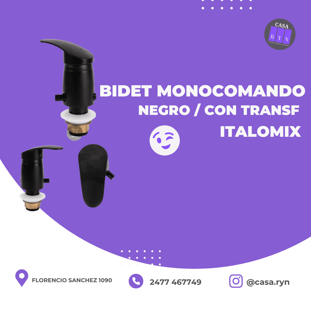 Bidet monocomando