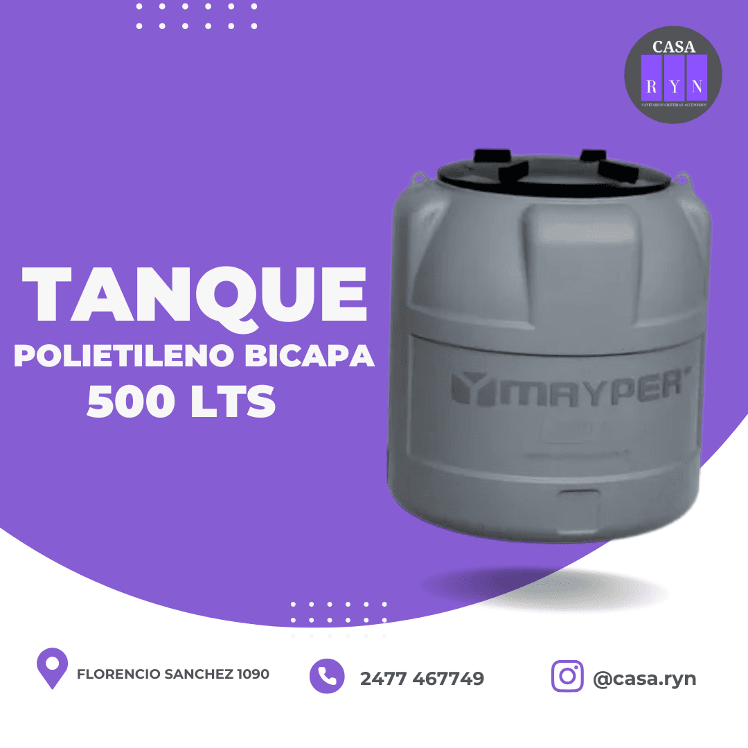 Tanque de cisterna eficiente